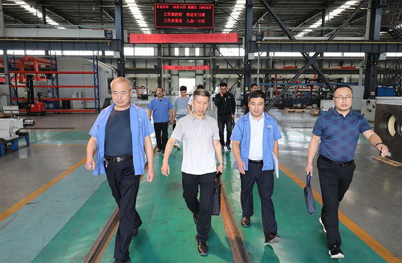 天水市人社局領(lǐng)導(dǎo)來(lái)星火公司調(diào)研用工情況