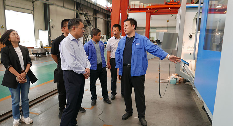 蘭州城市學院領導一行來星火機床公司開展訪企拓崗促就業(yè)專項行動