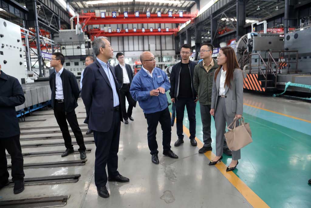 中科院蘭州化學(xué)物理研究所領(lǐng)導(dǎo)張俊彥一行來(lái)公司考察